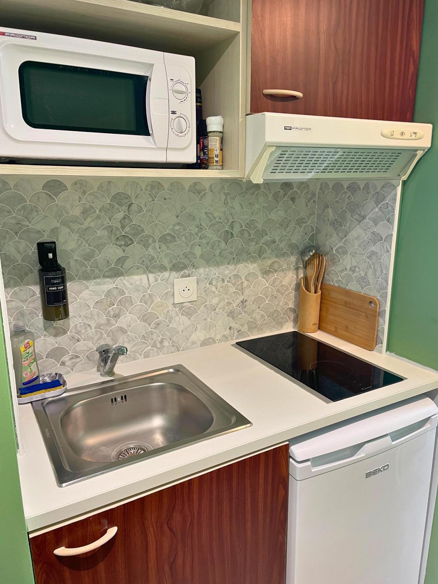 Boudoir - Clim-Wifi-Twin-Gare Apartment Lourdes Luaran gambar