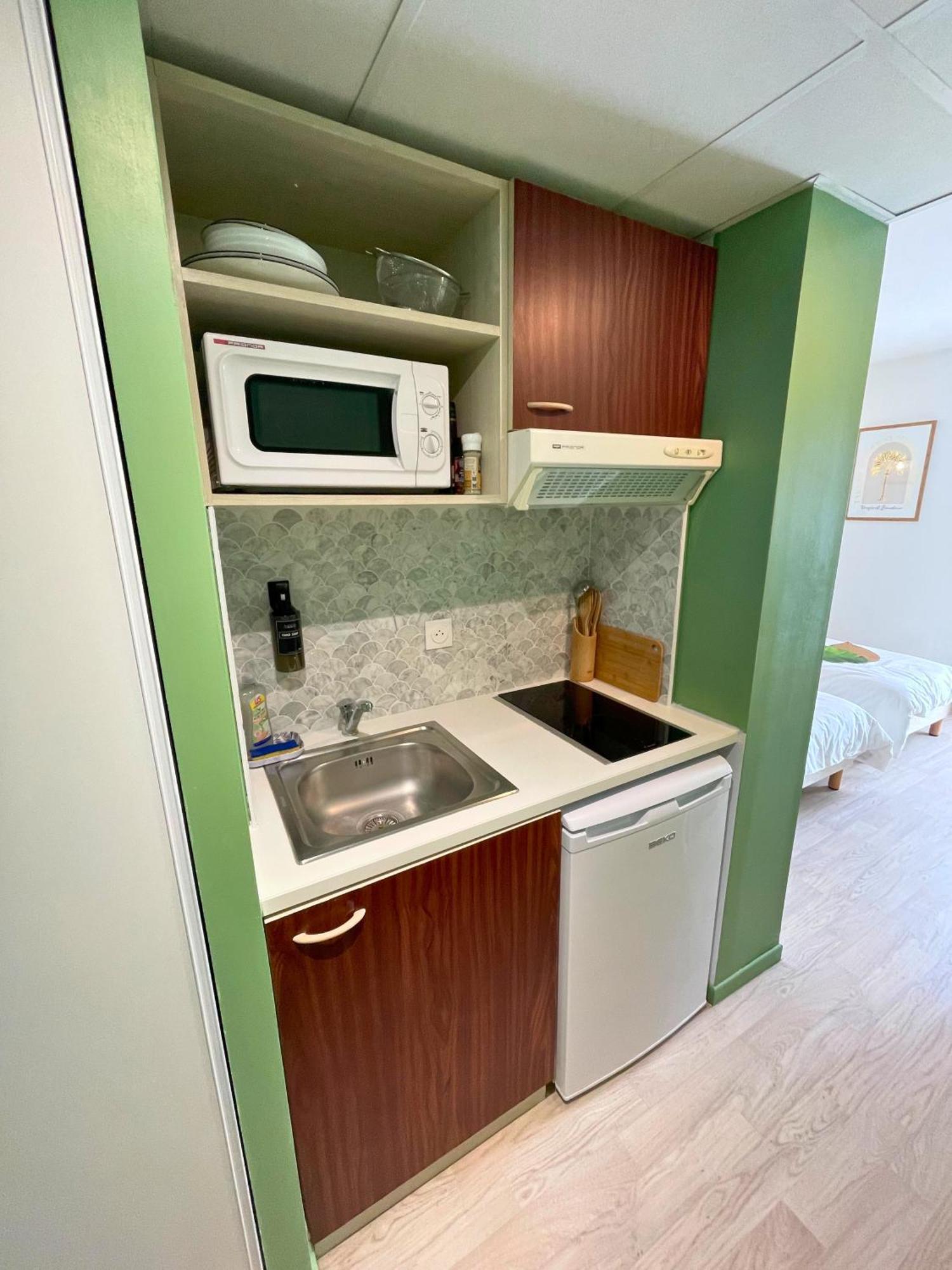 Boudoir - Clim-Wifi-Twin-Gare Apartment Lourdes Luaran gambar
