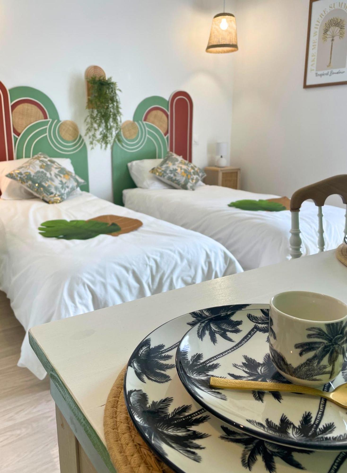 Boudoir - Clim-Wifi-Twin-Gare Apartment Lourdes Luaran gambar